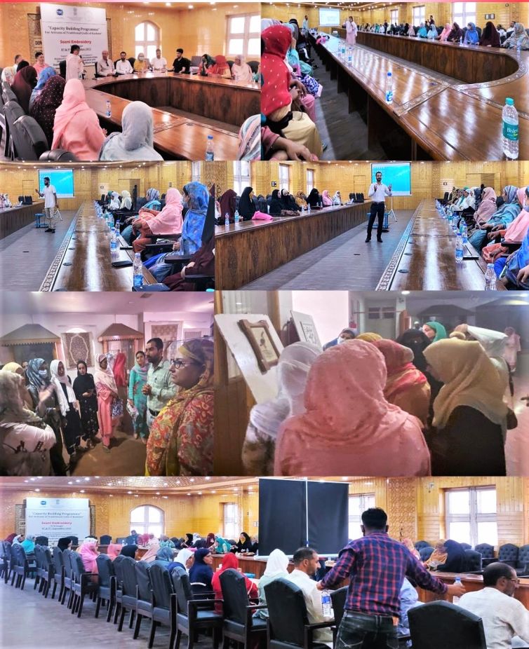 Capacity Building Programs for the Artisans of Traditional crafts of Kashmir