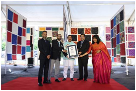 India sets a Guinness World Record for the ‘Largest Display of Lambani Items