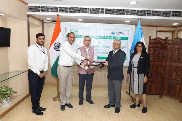 NTPC Green Energy Limited to collaborate with Nayara Energy for Green Hydrogen Production