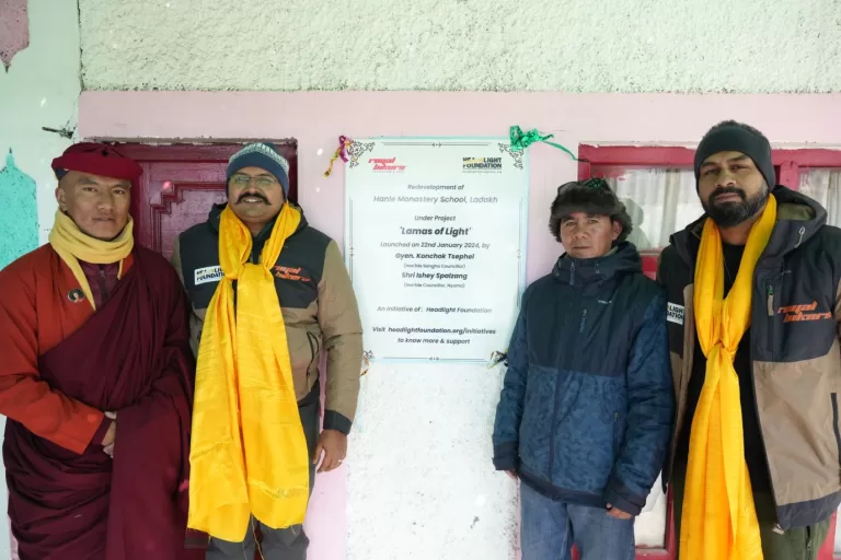 Warming Hanle Monastery School: Children Embrace Comfort with New Heaters