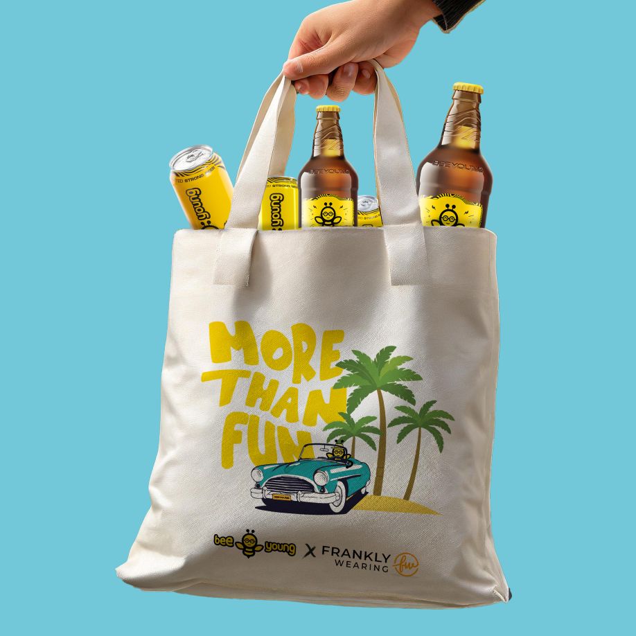 BeeYoung and Frankly Wearing Collaborate to Spread Summer Joy