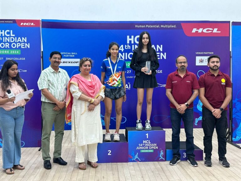 HCL 14th Indian Junior Open 2024 Concludes, Showcasing Global Talent and Elevating India’s Young Squash Talent