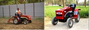 Small tractor developed for socio-economic upliftment of marginal and small farmers in India
