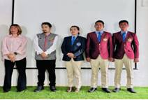 NIMAS felicitates five of its distinguished alumni who successfully scaled Mount Everest