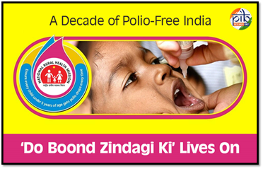 From 200000 Polio cases in the 1980s to zero cases today