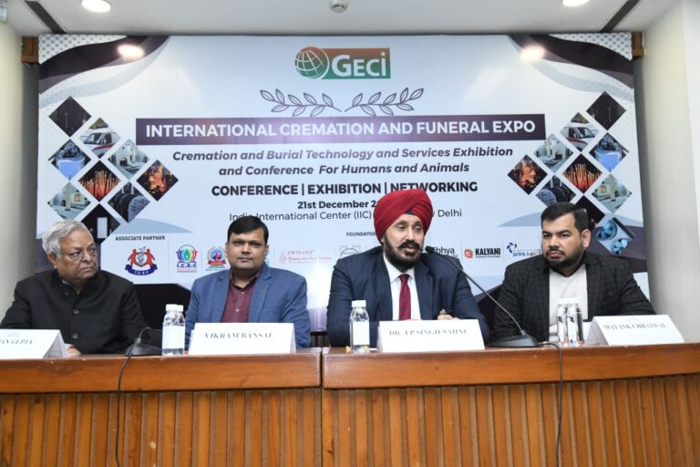 Successful Conclusion of the International Cremation and Funeral Expo 2024 21st December 2024 | India International Center, New Delhi