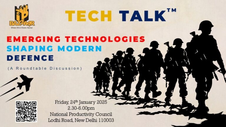 IP Bazzaar and RIPA to host Tech Talk on Emerging Defence Technologies