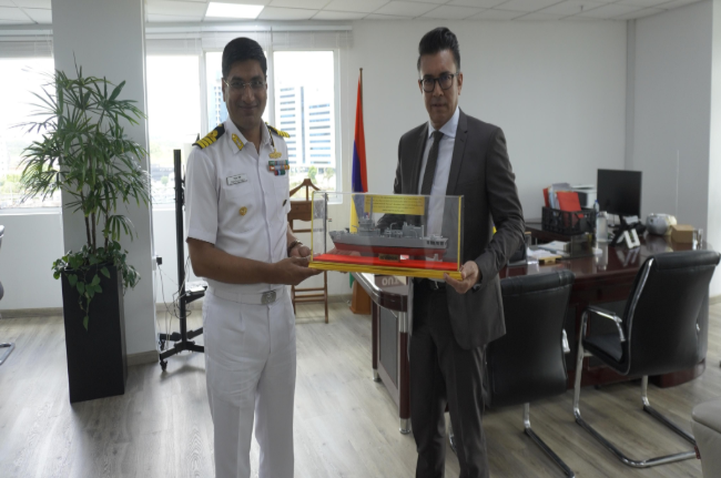 INS Sarvekshak Successfully Completes Hydrographic Survey off Mauritius