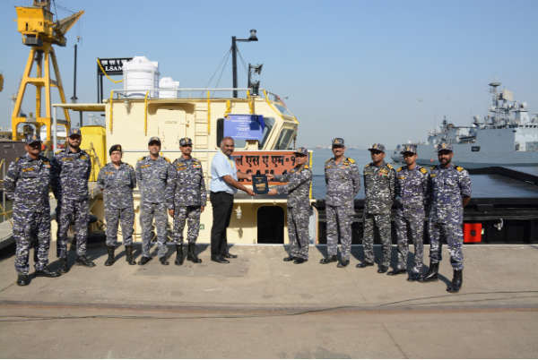 Eighth MCA Barge LSAM 11 Delivered to Indian Navy