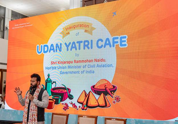 Udaan Yatri Café Inaugurated at Ahmedabad Airport