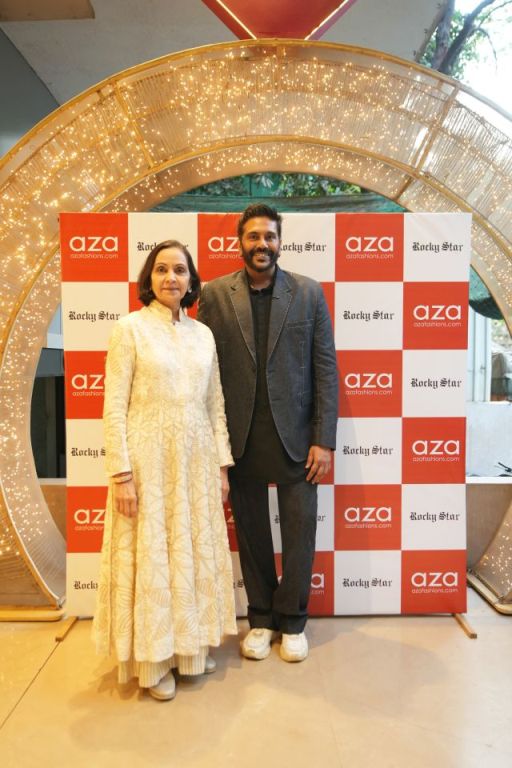 Aza Fashions Hosts an Exclusive Showcase of designer Rocky S’s Summer Festive Collection